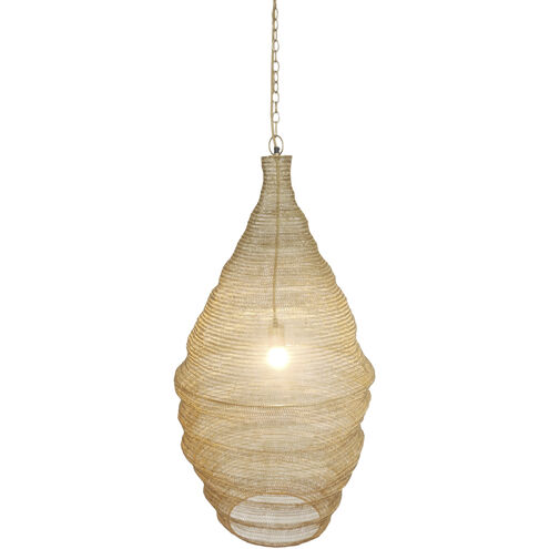 Canada 1 Light 20 inch Gold Pendant Ceiling Light